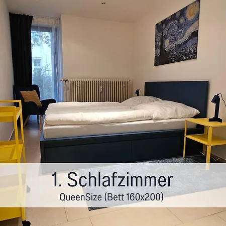 Lägenhet Fewokoko-privat Zentral Lorettoviertel Rheinufer Altstadt Messe Landtag Koenigsallee *