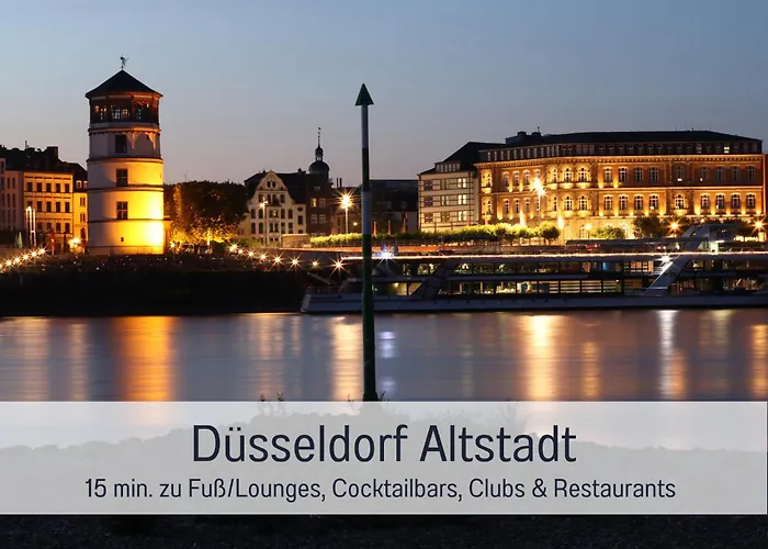 公寓 Fewokoko-privat Zentral Lorettoviertel Rheinufer Altstadt Messe Landtag Koenigsallee