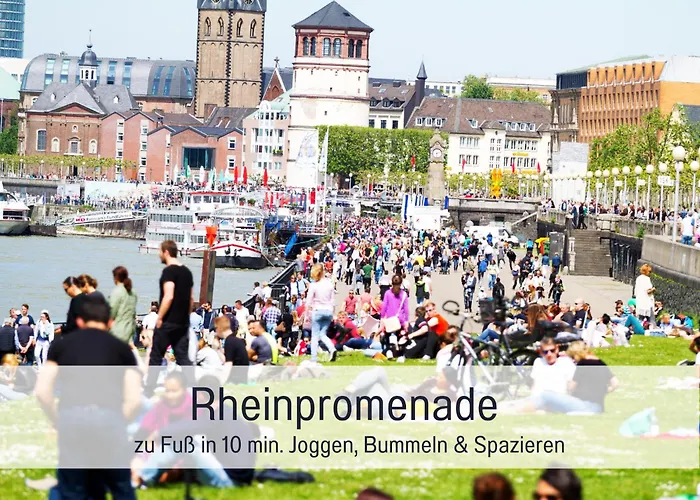 Fewokoko-privat Zentral Lorettoviertel Rheinufer Altstadt Messe Landtag Koenigsallee 公寓 杜塞尔多夫