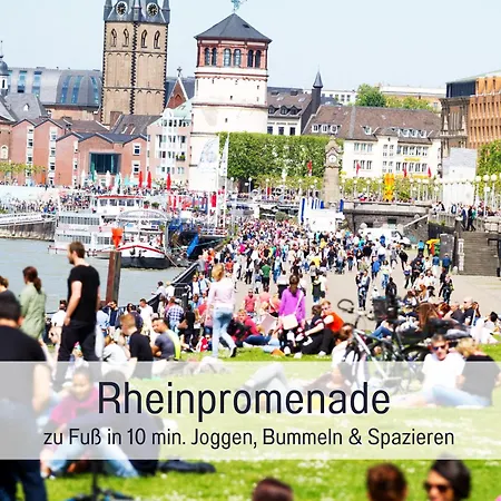 Fewokoko-privat Zentral Lorettoviertel Rheinufer Altstadt Messe Landtag Koenigsallee Lejlighed Düsseldorf